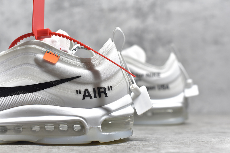 Authentic OFF-WHITE x Nike Air Max 97 White